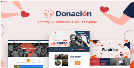 Donacion - Fundraising & Charity HTML5 Template