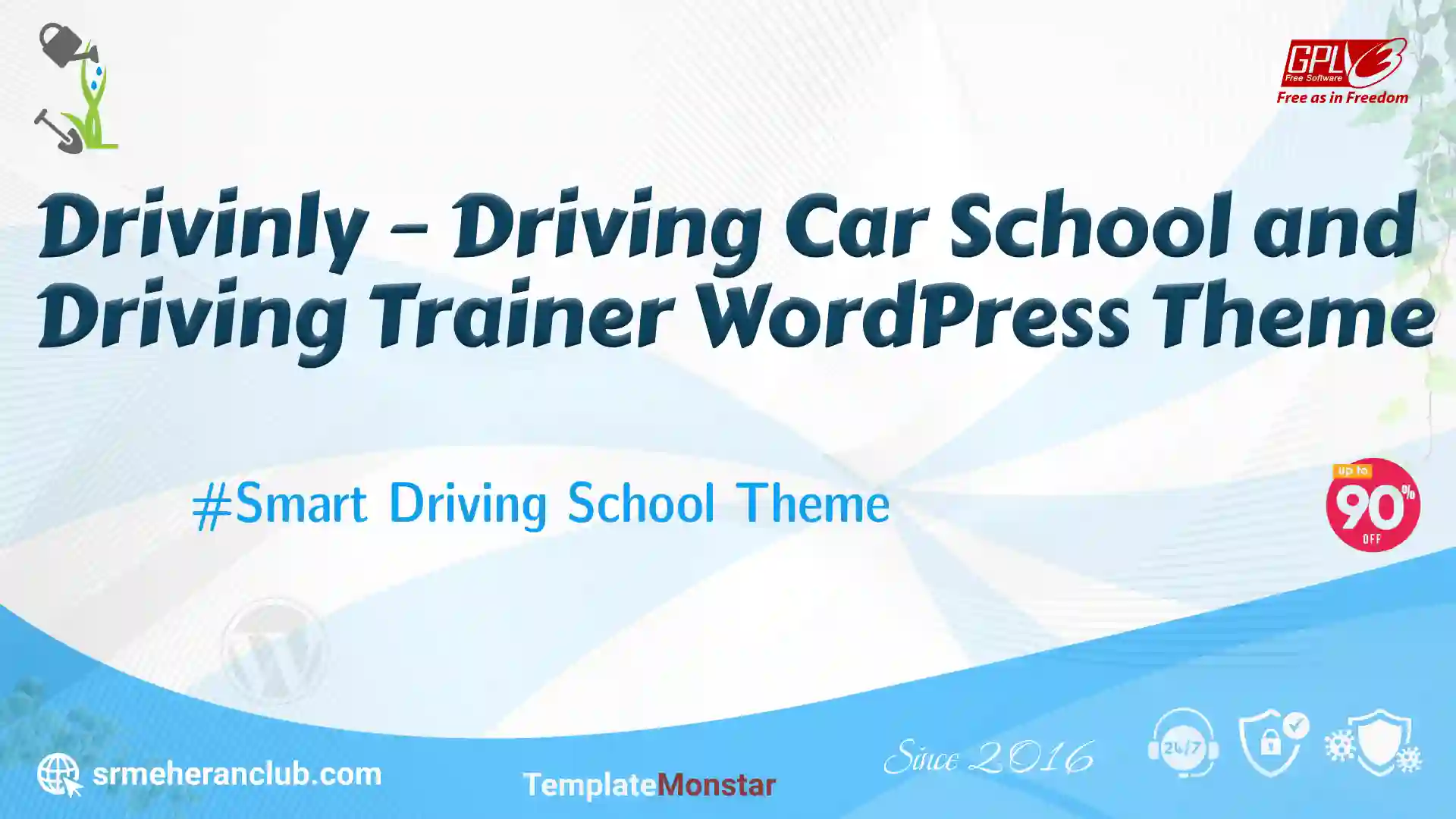 Drivinly – Driving Car School and Driving Trainer WordPress Theme — Theme by Templatemonster