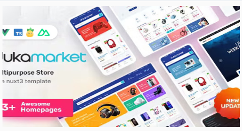 DukaMarket - Multipurpose eCommerce Vue Nuxt 3 Tem