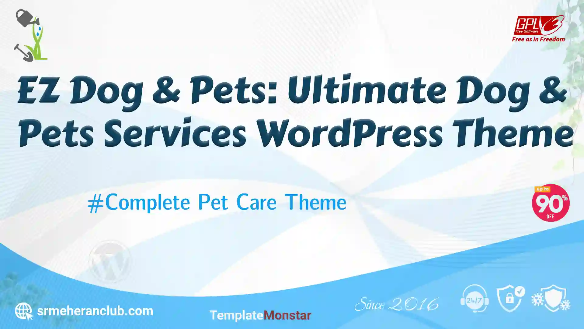 EZ Dog & Pets: Ultimate Dog & Pets Services WordPress Theme — Theme by Templatemonster