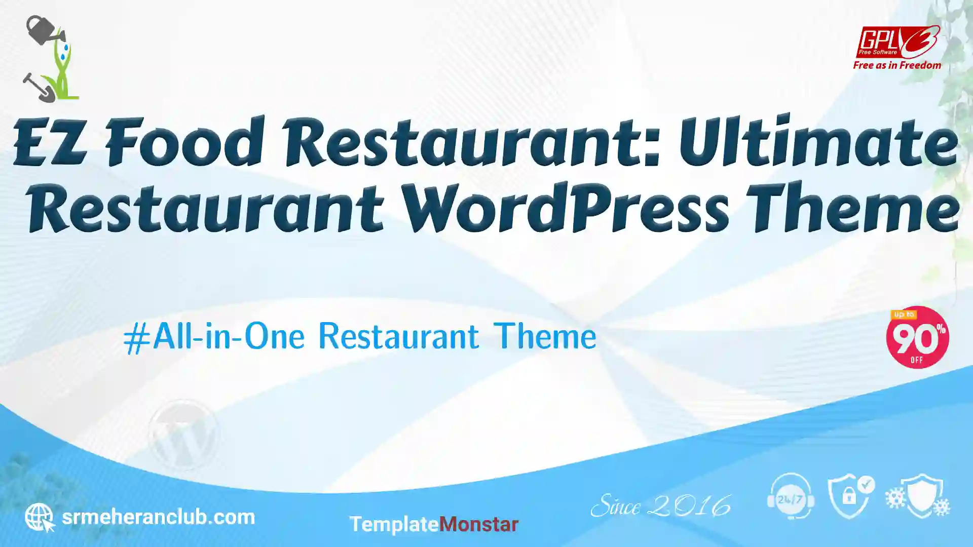 EZ Food Restaurant: Ultimate Restaurant WordPress Theme — Theme by Templatemonster