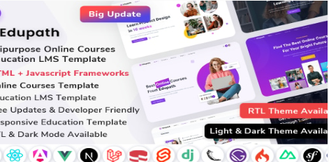 Edupath - Nuxt Js Online Courses & Education LMS