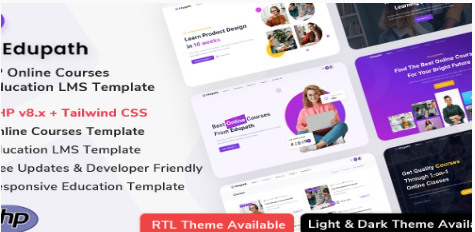 Edupath - PHP Online Courses & Education LMS