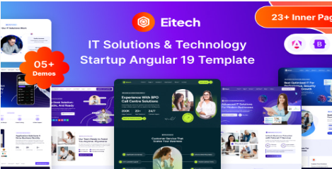 Eitech - IT Solutions Technology Startup Symfony 7