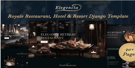 Elegencia Hotel & Resort Django 5 Template1.0
