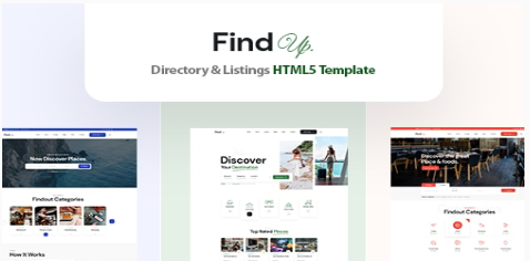 Findup – Directory & Listing HTML5 Template