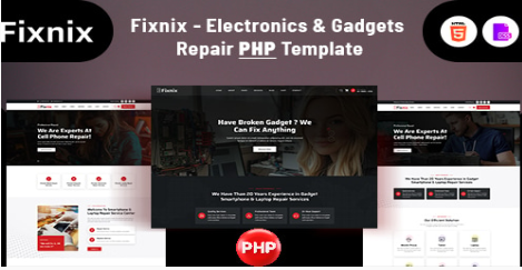 Fixnix - Electronics & Gadgets Repair PHP Template