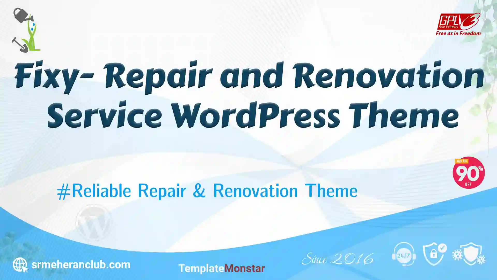 Fixy- Repair and Renovation Service WordPress Theme — Theme by Templatemonster