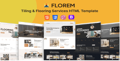 Florem - Tiling & Flooring HTML Template