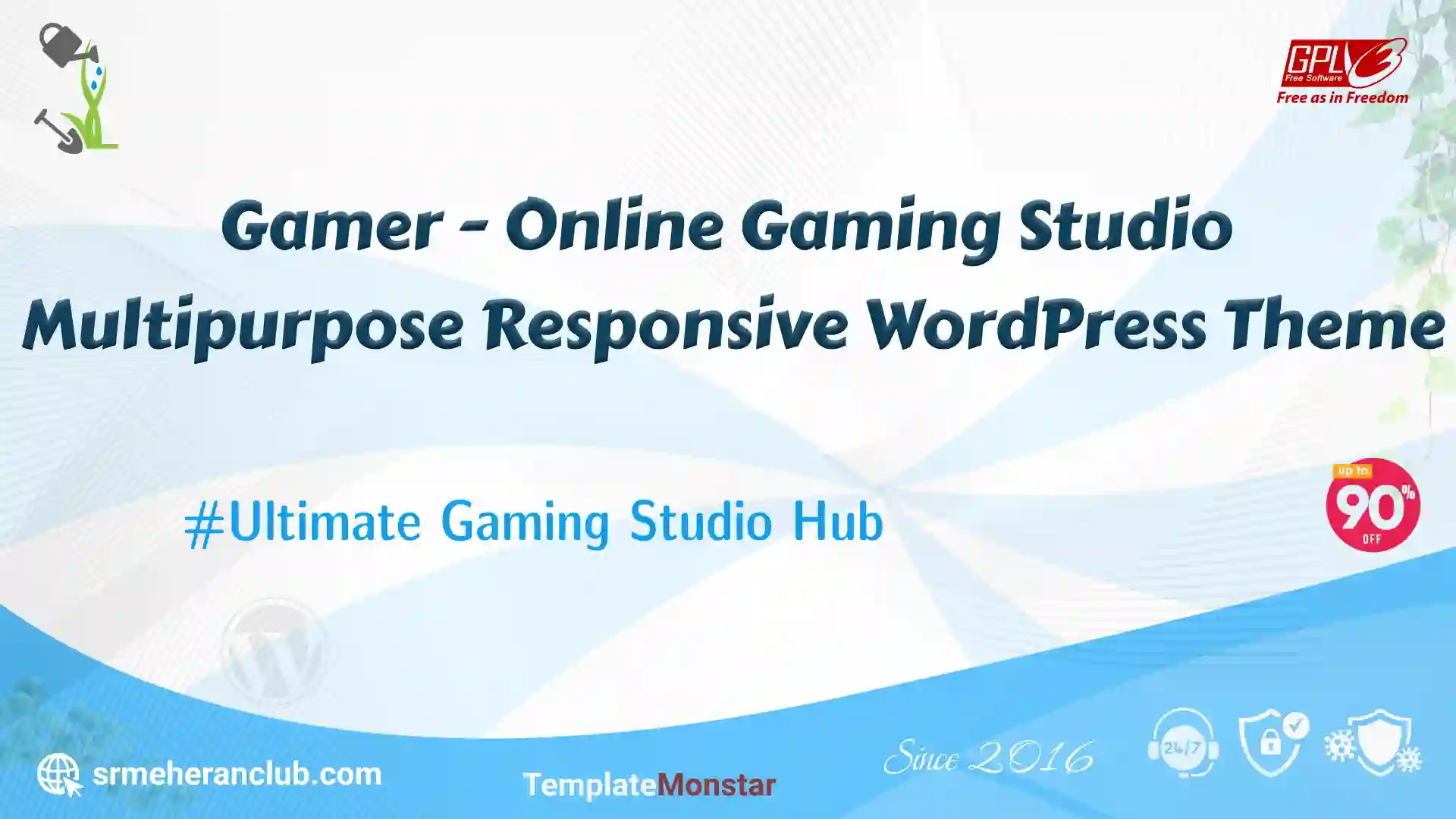 Gamer – Online Gaming Studio Multipurpose Responsive WordPress Theme — Theme by Templatemonster
