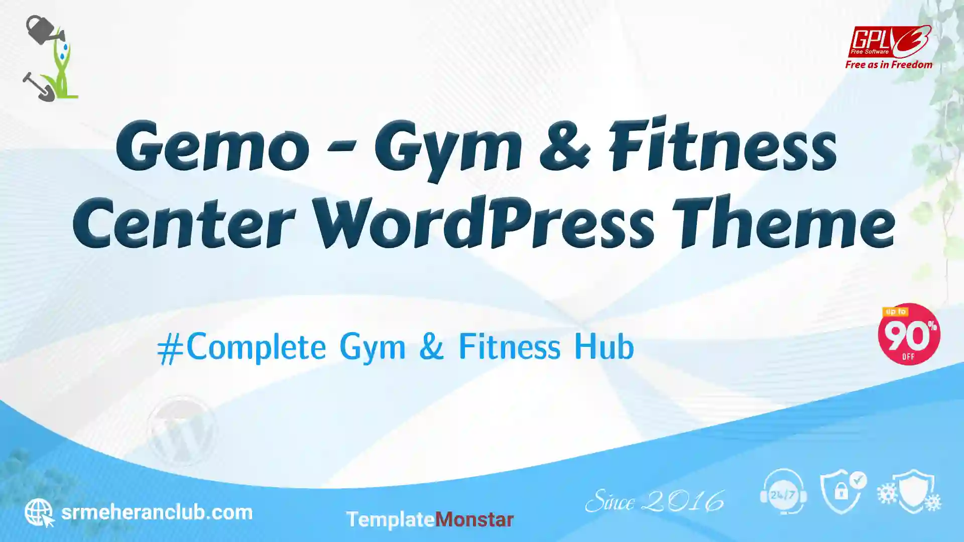 Gemo – Gym & Fitness Center WordPress Theme — Theme by Templatemonster