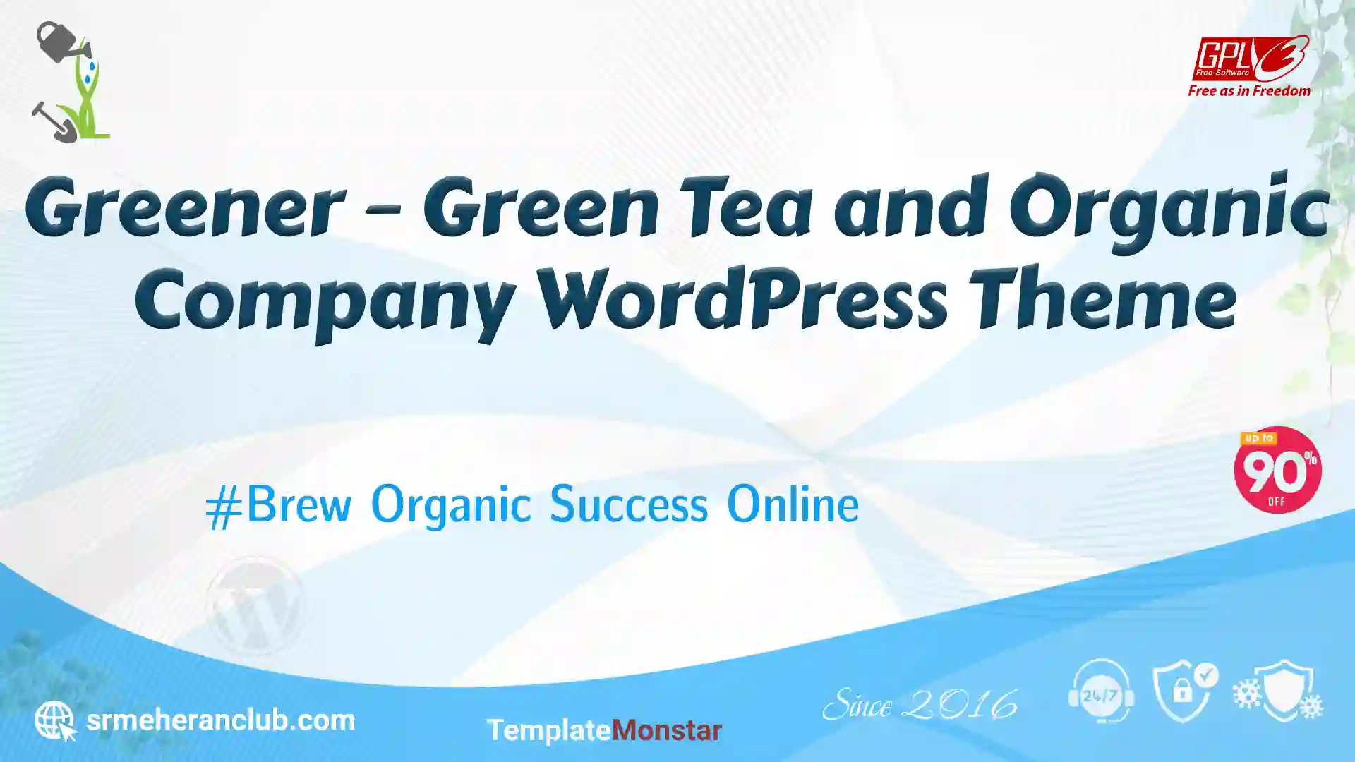 Greener – Green Tea and Organic Company WordPress Theme