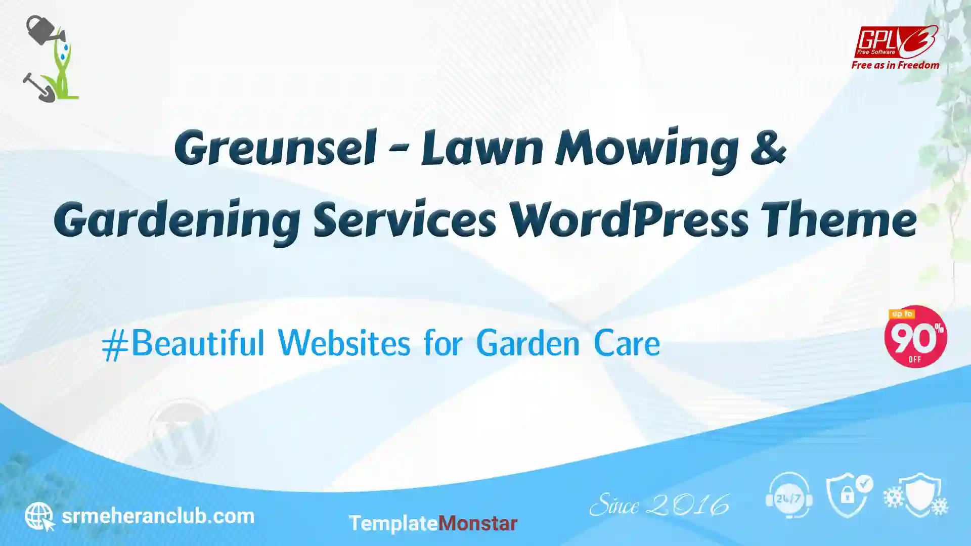 Greunsel – Lawn Mowing & Gardening Services WordPress Theme — Theme by Templatemonster