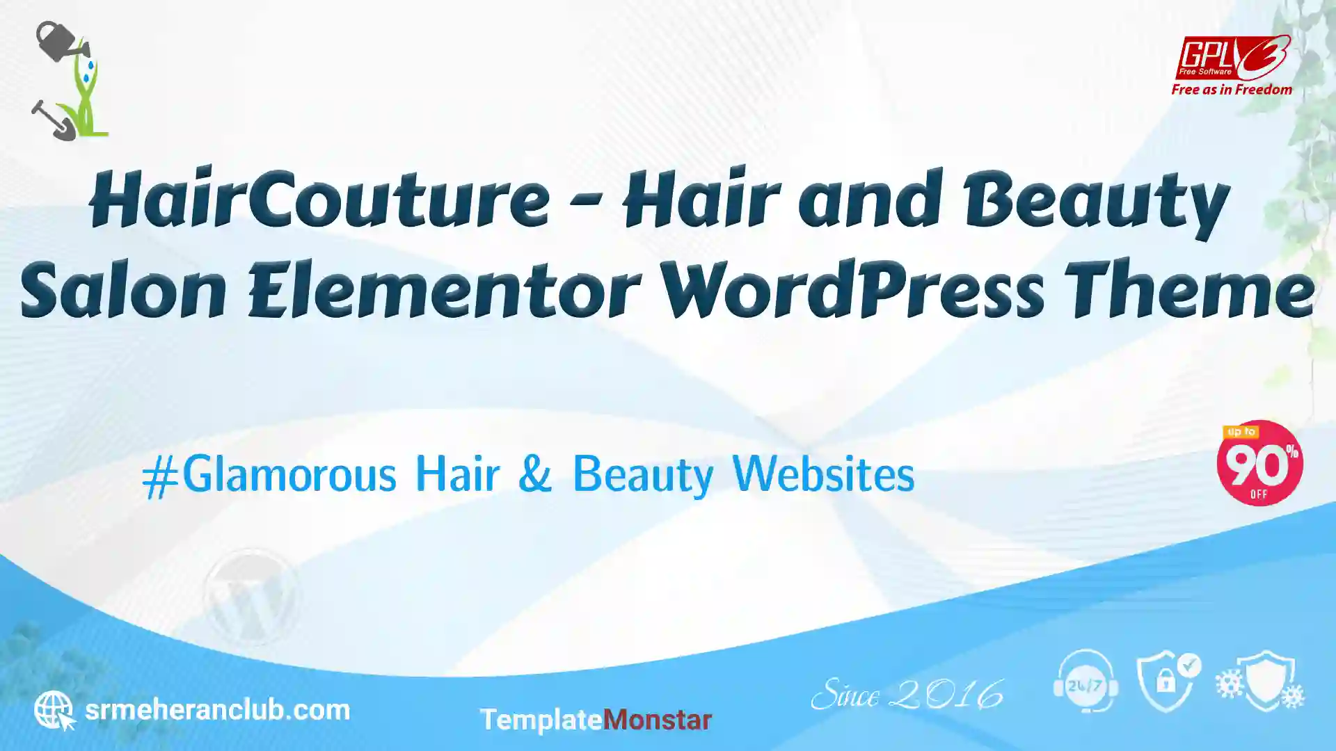 HairCouture – Hair and Beauty Salon Elementor WordPress Theme — Theme by Templatemonster