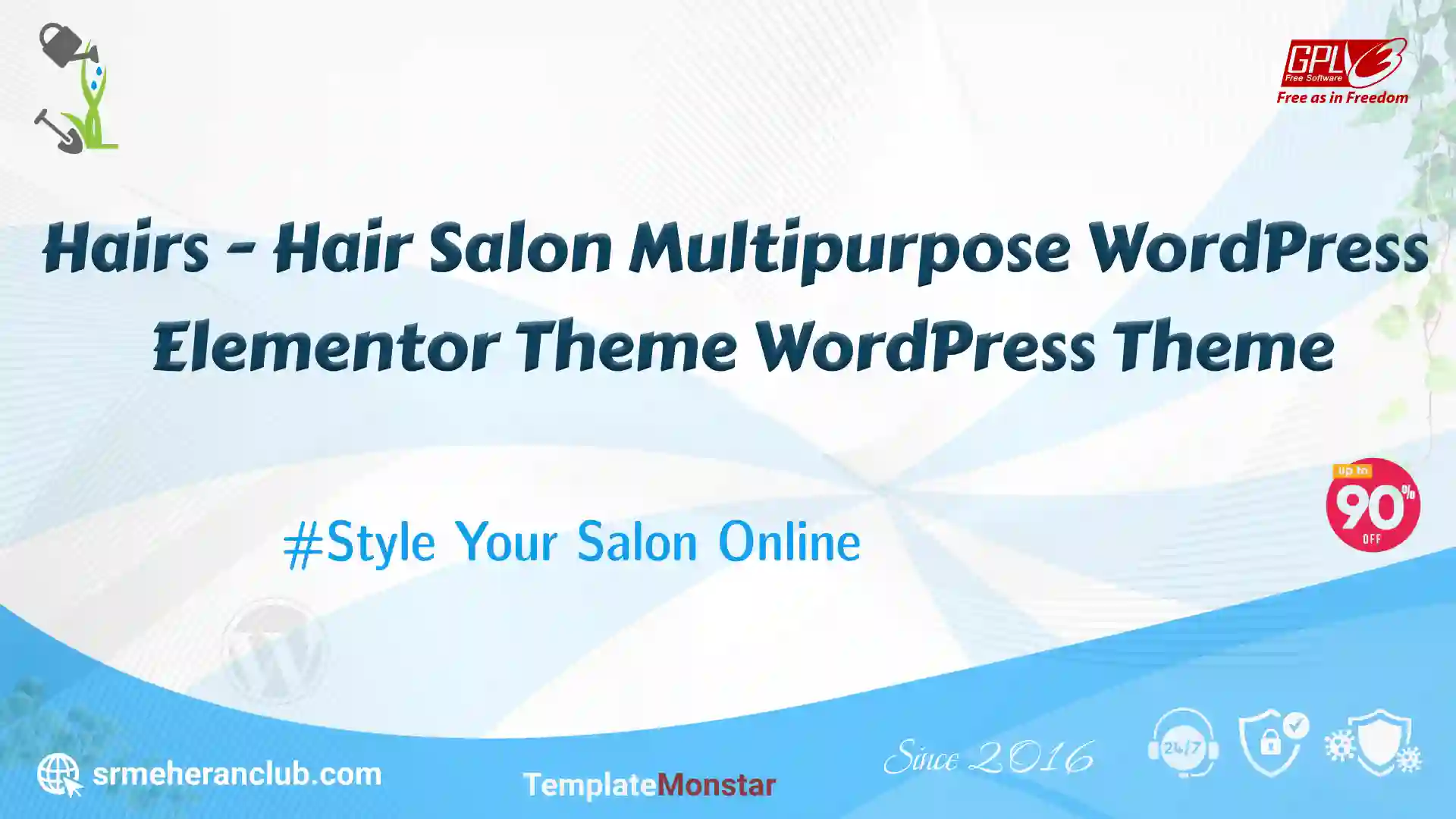 Hairs – Hair Salon Multipurpose WordPress Elementor Theme WordPress Theme