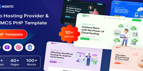 Hostc Web Hosting Provider WHMCS Symfony Template