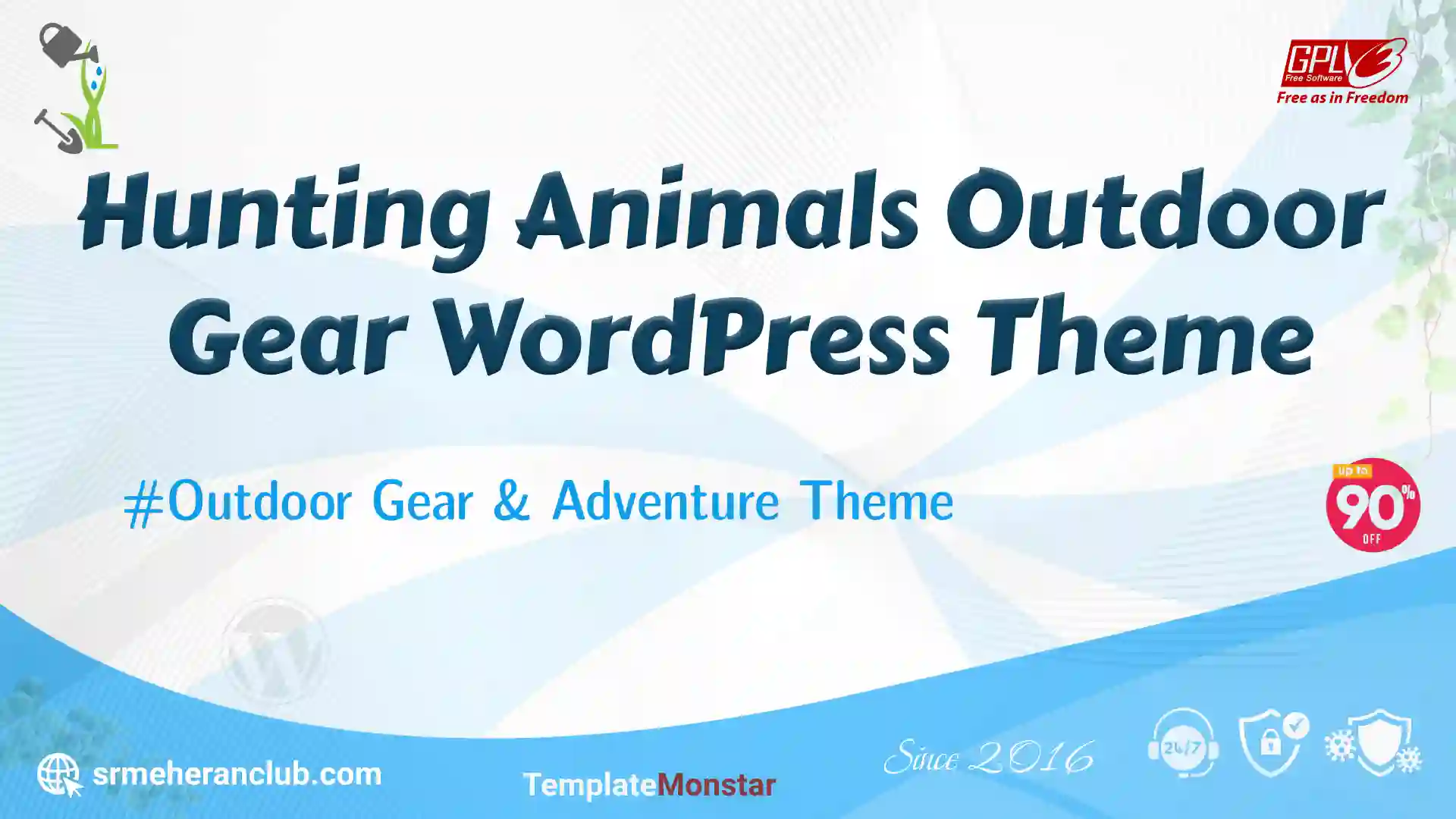 Hunting Animals Outdoor Gear WordPress Theme — Theme by Templatemonster