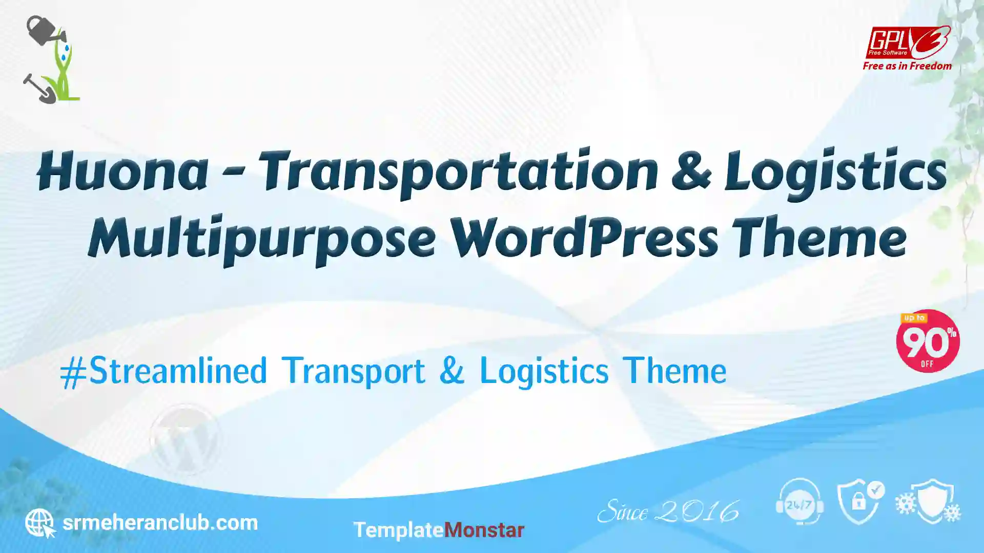 Huona – Transportation & Logistics Multipurpose WordPress Theme — Theme by Templatemonster