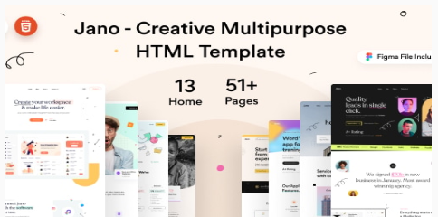 Jano - Creative Multipurpose Bootstrap 5 Template