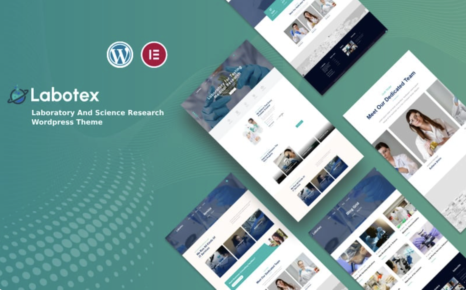 Labotex - Laboratory and Science Research Wordpress Theme WordPress Theme
