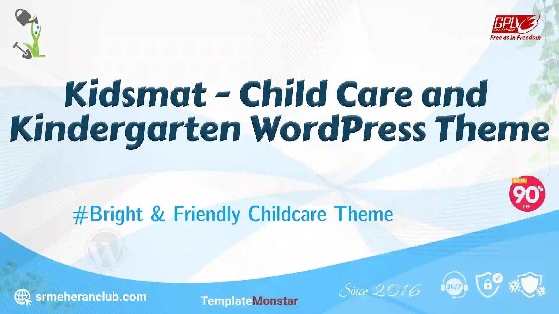 Kidsmat – Child Care and Kindergarten WordPress Theme — Theme by Templatemonster