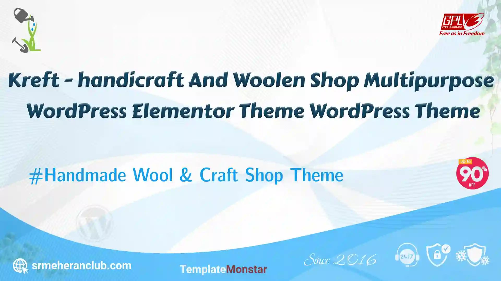 Kreft – handicraft And Woolen Shop Multipurpose WordPress Elementor Theme WordPress Theme — Theme by Templatemonster