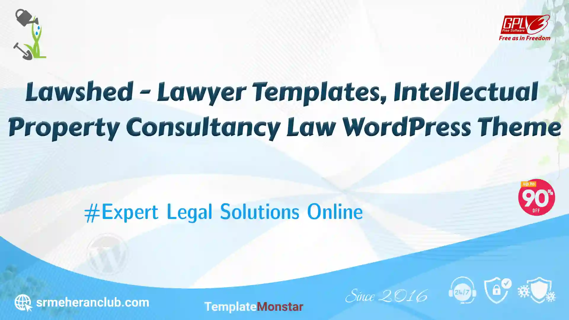 Lawshed – Lawyer Templates, Intellectual Property Consultancy Law WordPress Theme