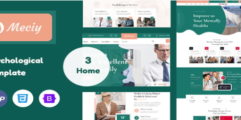Meciy - Psychology and Medical PHP Template