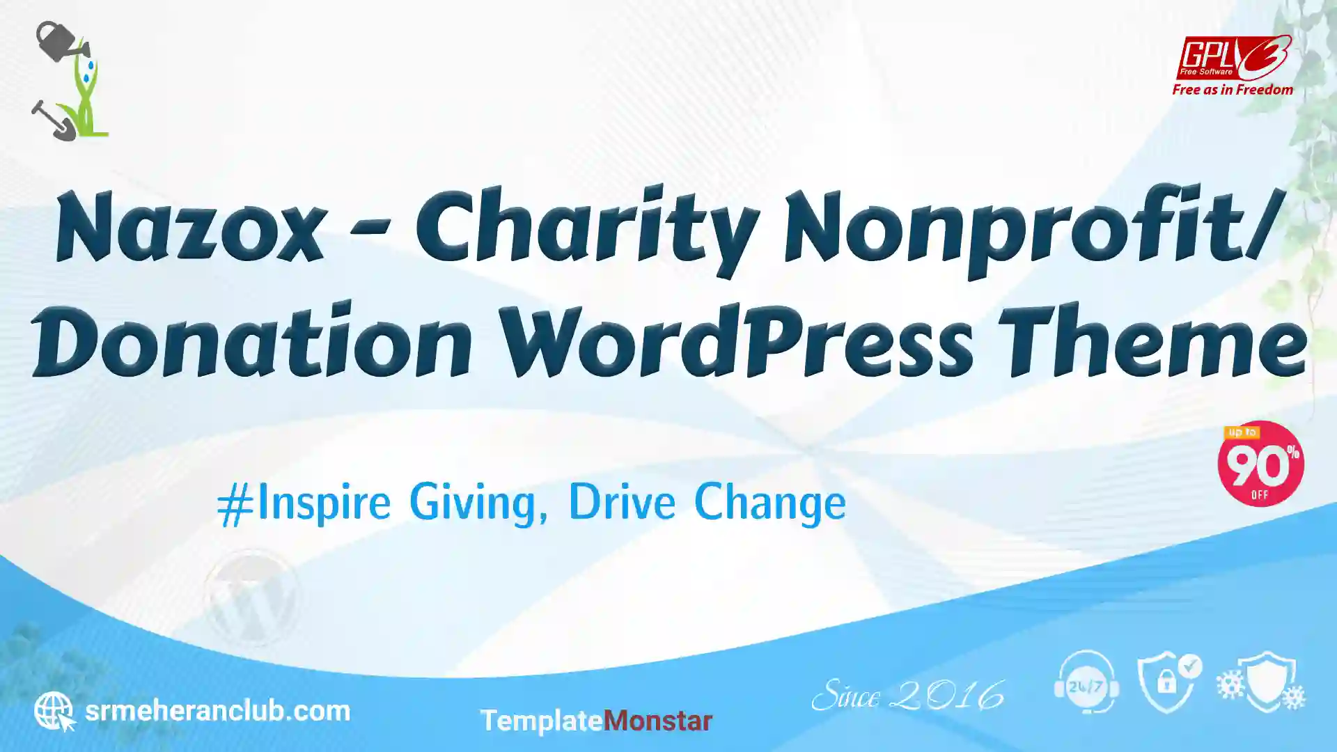 Nazox – Charity Nonprofit/Donation WordPress Theme