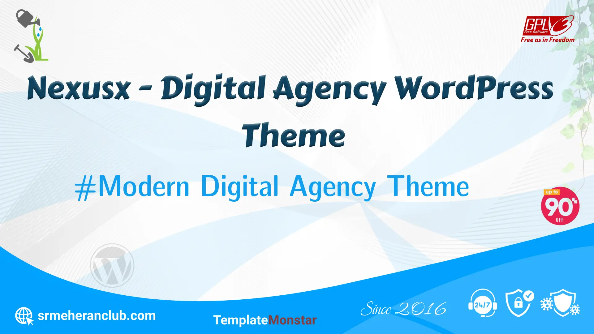 Nexusx – Digital Agency WordPress Theme — Theme by Templatemonster