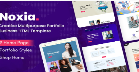 Noxia - Creative Multipurpose HTML Template1.0