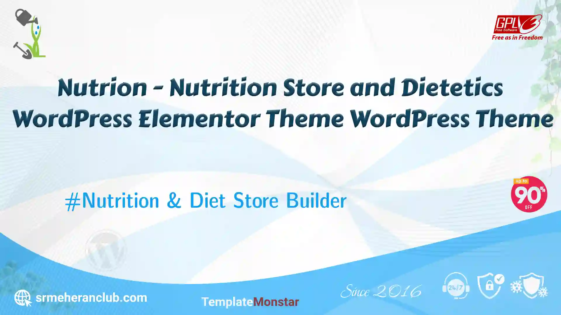 Nutrion – Nutrition Store and Dietetics WordPress Elementor Theme WordPress Theme — Theme by Templatemonster