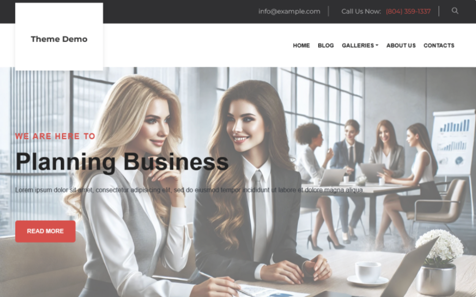 TishBusiness6 - Business WordPress Theme