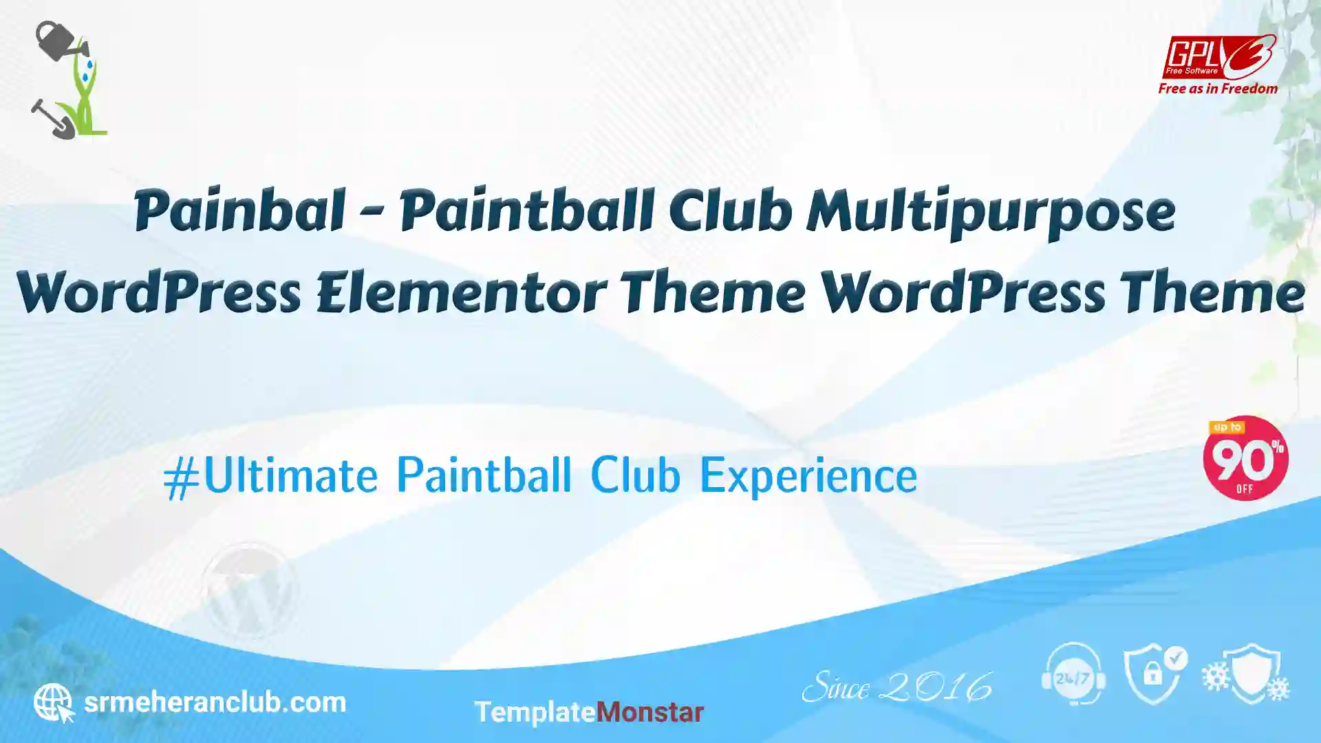 Painbal – Paintball Club Multipurpose WordPress Elementor Theme WordPress Theme — Theme by Templatemonster