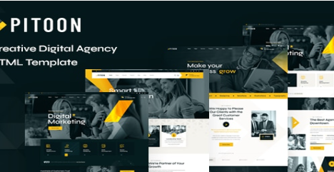 Pitoon - Creative Digital Agency Flask Template