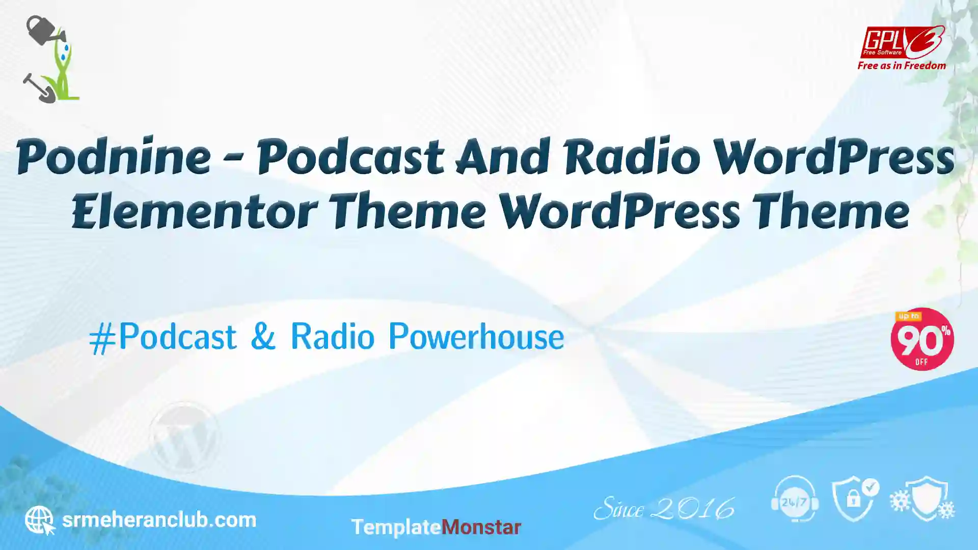 Podnine – Podcast And Radio WordPress Elementor Theme WordPress Theme — Theme by Templatemonster