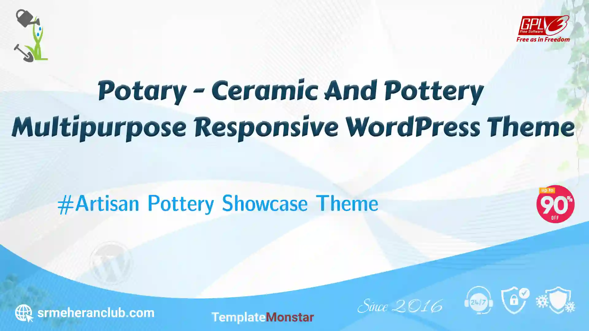 Potary – Ceramic And Pottery Multipurpose Responsive WordPress Theme — Theme by Templatemonster