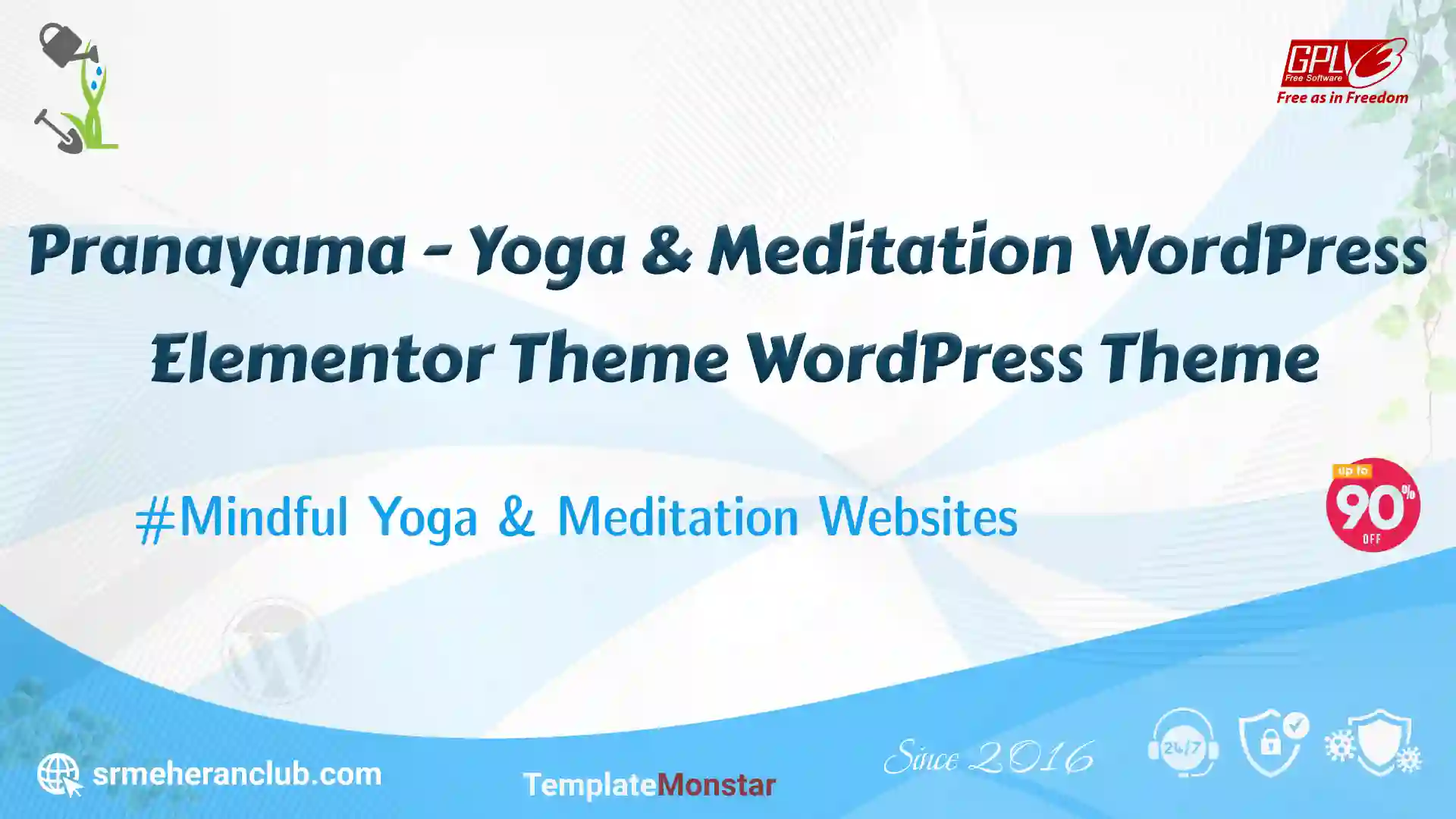 Pranayama – Yoga & Meditation WordPress Elementor Theme WordPress Theme — Theme by Templatemonster