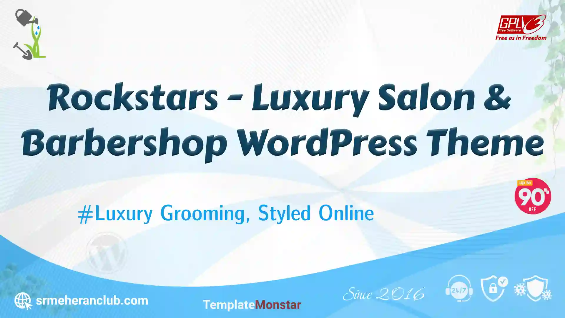 Rockstars – Luxury Salon & Barbershop WordPress Theme — Theme by Templatemonster