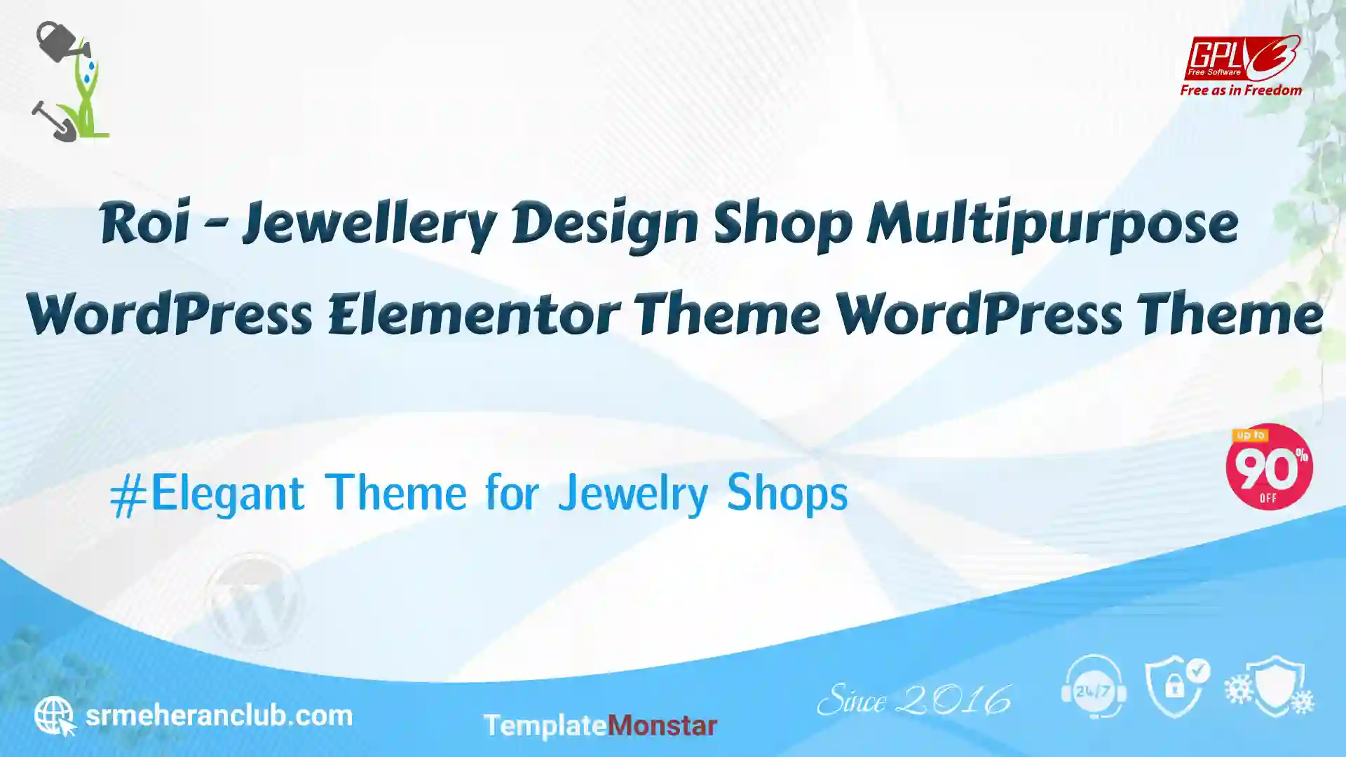 Roi – Jewellery Design Shop Multipurpose WordPress Elementor Theme WordPress Theme — Theme by Templatemonster