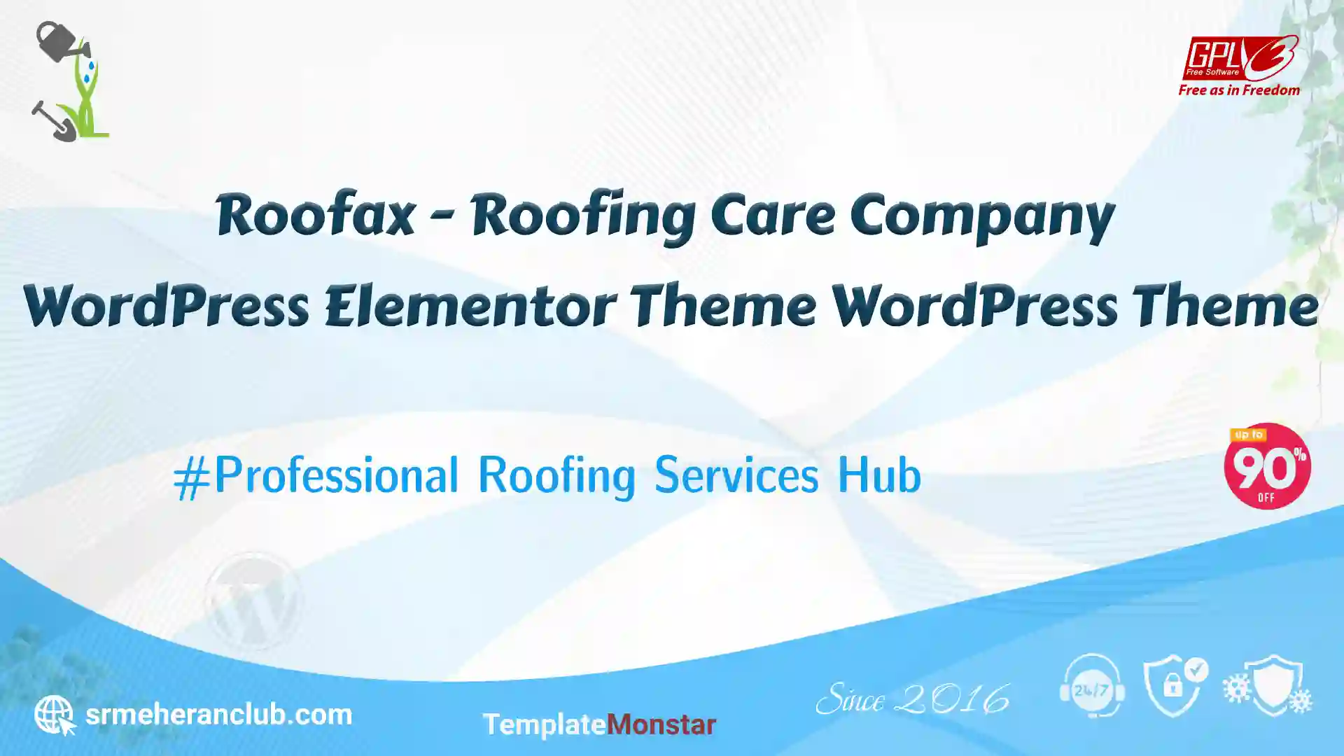 Roofax – Roofing Care Company WordPress Elementor Theme WordPress Theme — Theme by Templatemonster