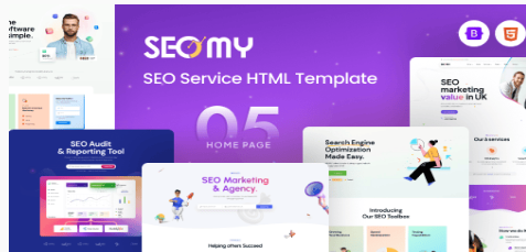 SEOMY - Digital Marketing Agency Html Template