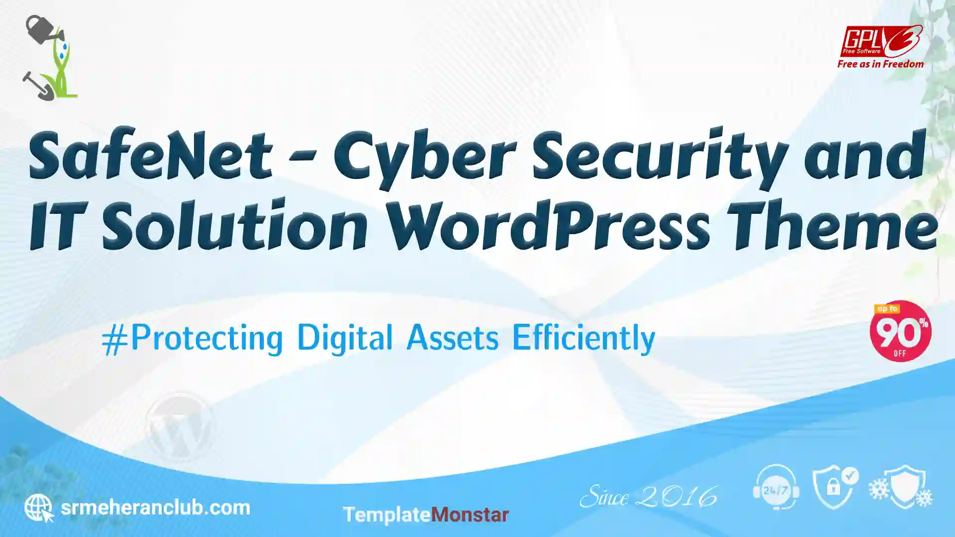 SafeNet – Cyber Security and IT Solution WordPress Theme — Theme by Templatemonster
