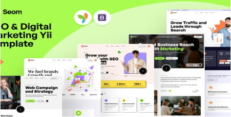 Seom - SEO & digital marketing Yii Template