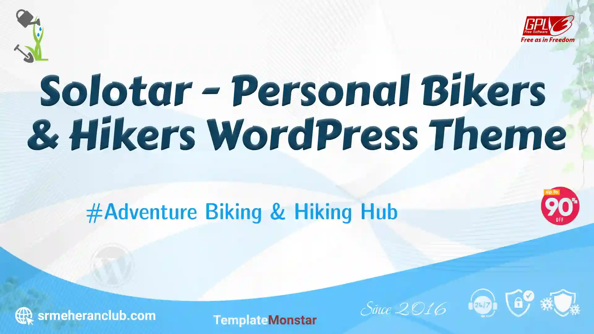 Solotar – Personal Bikers & Hikers WordPress Theme — Theme by Templatemonster