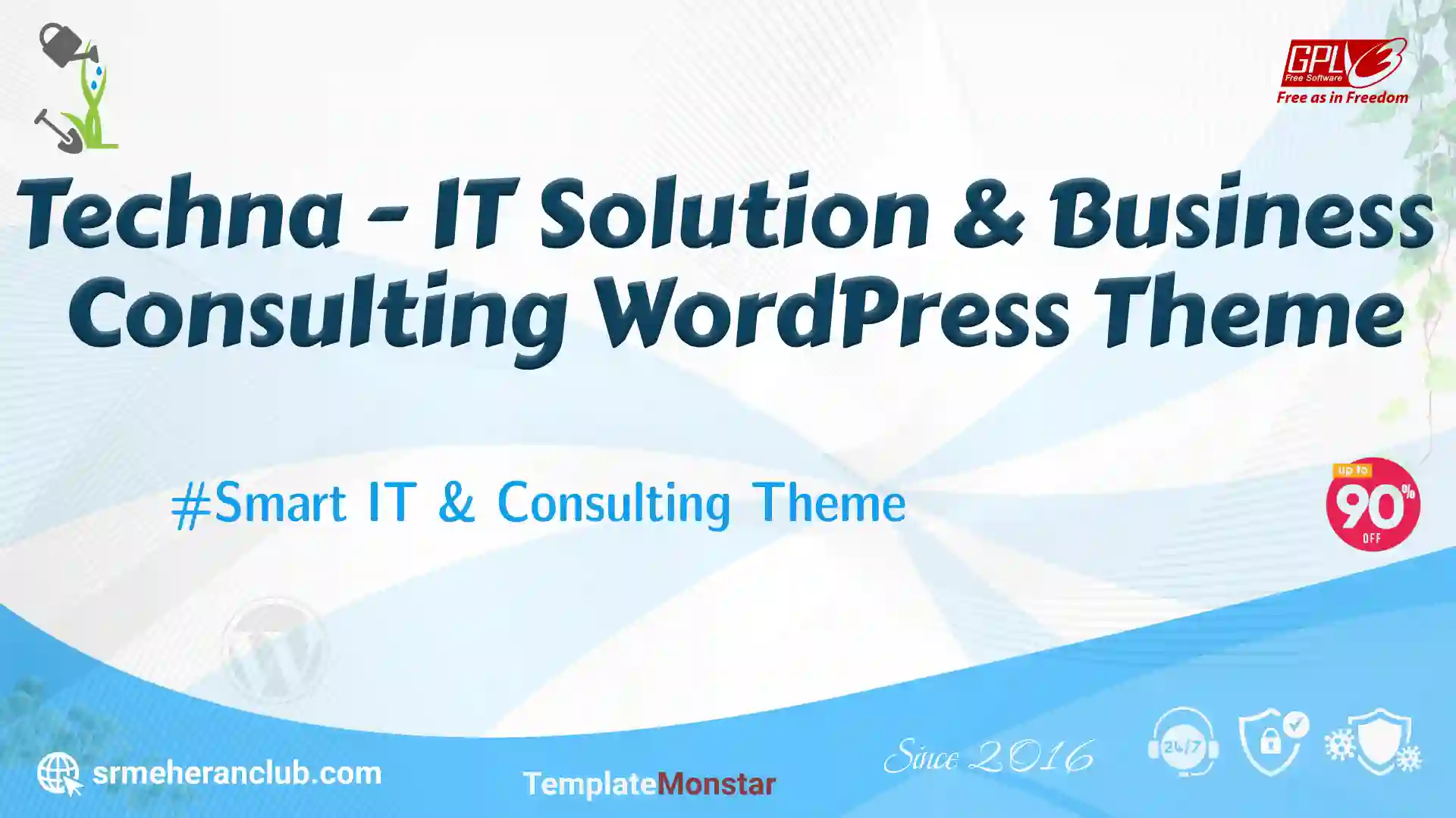 Techna – IT Solution & Business Consulting WordPress Theme — Theme by Templatemonster