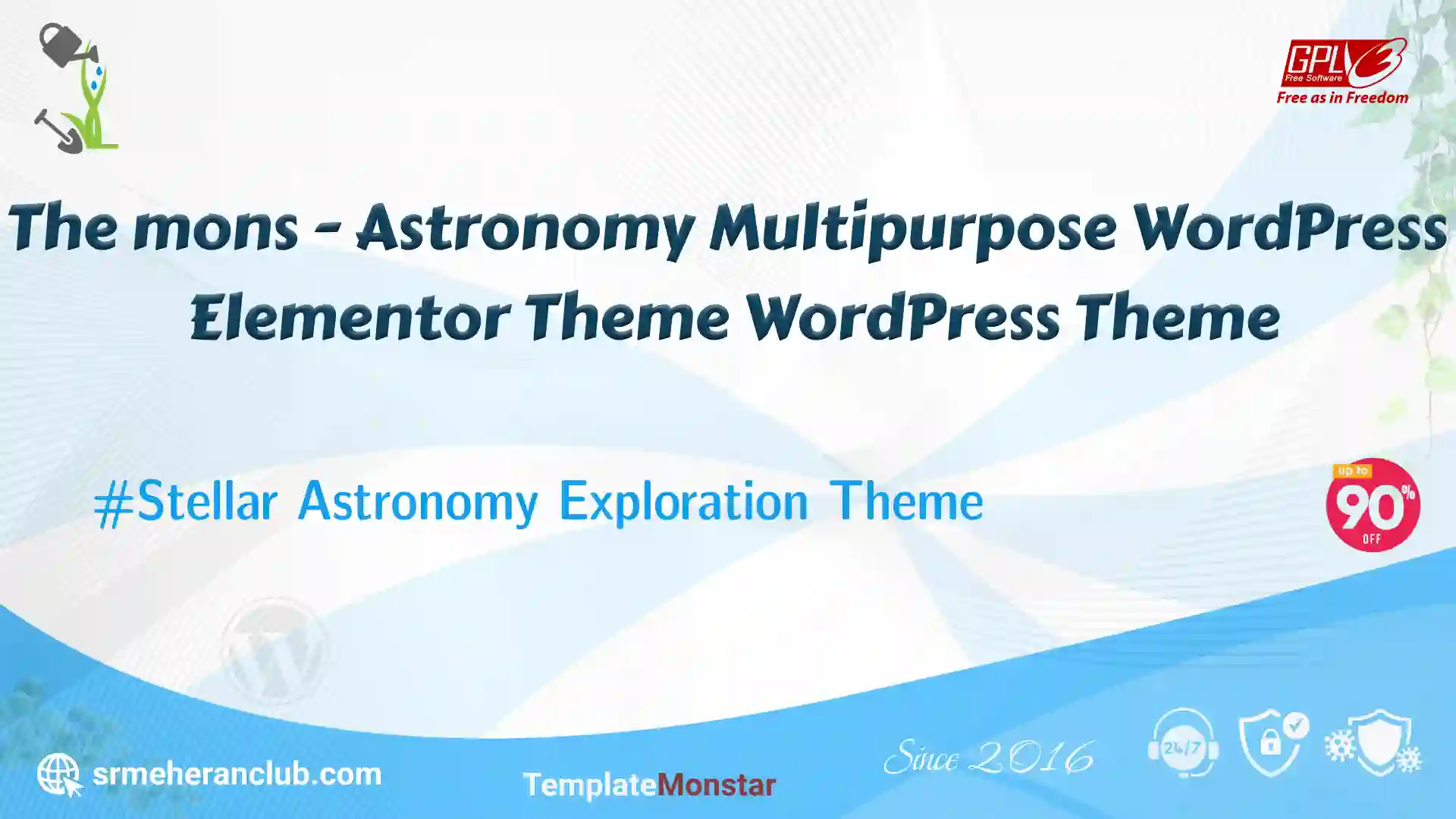 The mons – Astronomy Multipurpose WordPress Elementor Theme WordPress Theme — Theme by Templatemonster