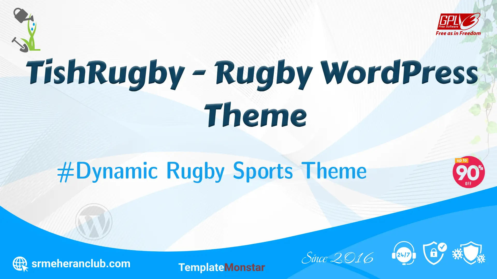 TishRugby – Rugby WordPress Theme — Theme by Templatemonster