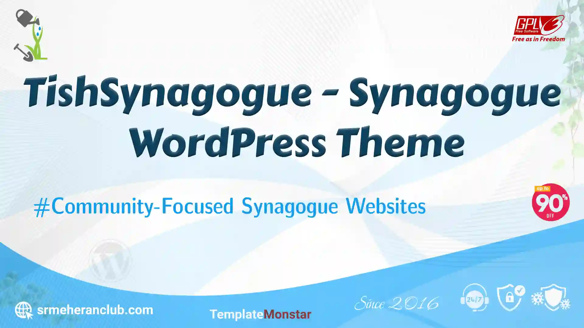 TishSynagogue – Synagogue WordPress Theme — Theme by Templatemonster