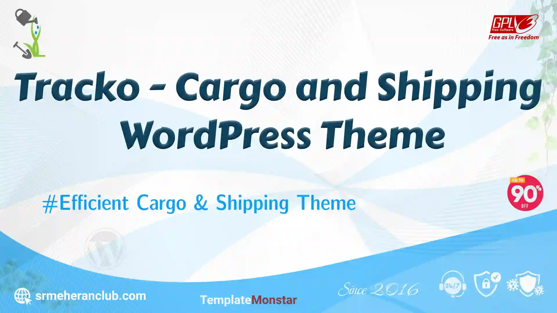 Tracko – Cargo and Shipping WordPress Theme — Theme by Templatemonster